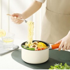 德世朗（DESLON） 锦“橙”精铁不粘锅四件套 DFS-TZ936C