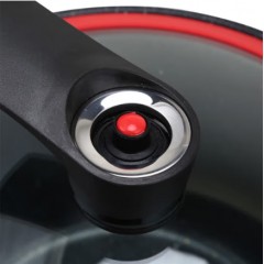 德世朗（DESLON） 麦饭石抗菌不粘微压营养锅 6L汤锅+硅胶汤勺 DFS-T832B