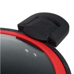 德世朗（DESLON） 麦饭石抗菌不粘微压营养锅 6L汤锅+硅胶汤勺 DFS-T832B