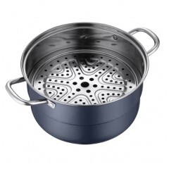 德世朗（DESLON） 致尚不锈钢两层多用蒸锅 28cm DFS-Z870C