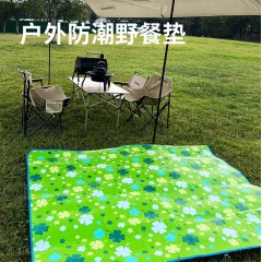 西屋 户外尊享套装Max MN19C 大号蛋卷折叠桌*1+克米特椅*4+野餐垫*1