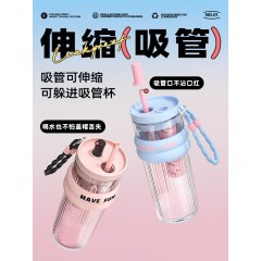 FACE 大容量潮流吸管杯  700ml  FA-KP70A