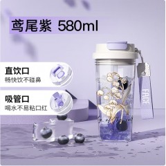 FACE 铃兰双饮手提吸管杯  580ml FA-KP58E