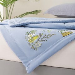 内野 云水蓝蕲艾草养生被 360g 150×200cm HU-HY01B20-A