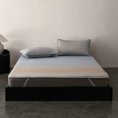 博洋家纺 提花凉感软席三件套-日落大道  （席子：150*200CM    枕套：48*74cm）