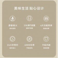 艾贝丽智能电饭煲2L ABL-FBZ23