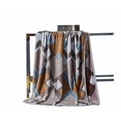 博洋家纺 卢狄丝柔毯 （100*140cm/420g）