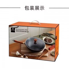 康宁 精铁系列零涂层炒锅 32cm/4.6L WK-GJ32J134C-JY/KZ