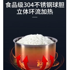 双喜天幕纯平IH智能电饭煲（升级版）5L DF-050SDFH10