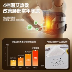 喜来康 震动按摩护腰带 10W W6