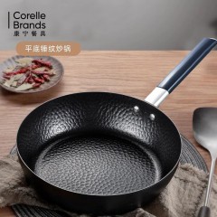康宁 零涂层锻打煎炒锅 28CM/3L CB-JSG03-SL/KZ