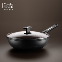 康宁 零涂层精铁炒锅 32CM/5L CB-JSG04-SL/KZ