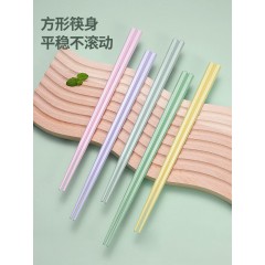 美厨 家用抗菌合金筷5双装（马卡龙色） MCK9869