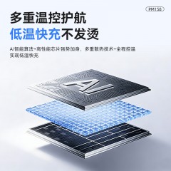 纽曼 10000毫安迷你双线快充移动电源 PM158