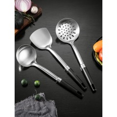 美厨 尚厨系列304不锈钢炒铲汤勺2件套 MCCU8060