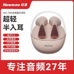 纽曼 TWS太空舱运动蓝牙耳机 H61