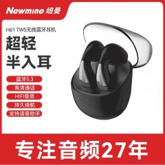 纽曼 TWS太空舱运动蓝牙耳机 H61