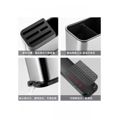 美厨不锈钢餐具沥水筒 27*9*20cm MCZW297