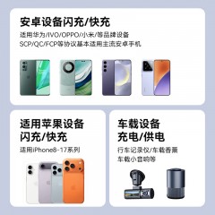 纽曼 A+C口48W车载充电器 KC15