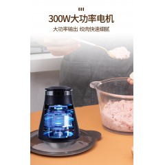 双喜锋锐绞肉机2L玻璃杯 QR-020BS01-B