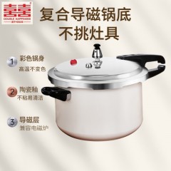 双喜鸿运炫彩压力锅18cm CY-18LFLPT08E