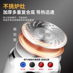 双喜巧锐不锈钢压力锅22cm CY-22SL03E