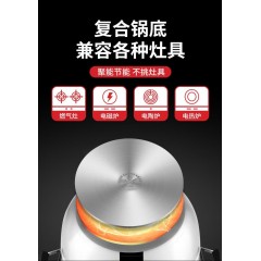 双喜不锈钢三层蒸锅28cm SXCZ-28SM02