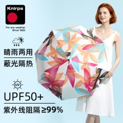 knirps 德国手动伞防晒伞遮阳伞黑胶太阳伞 8082-83-4901-7571-8780