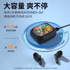 BACHJOHANN巴赫约翰 多功能彩屏主动降噪蓝牙耳机 T8