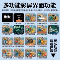BACHJOHANN巴赫约翰 多功能彩屏主动降噪蓝牙耳机 T8
