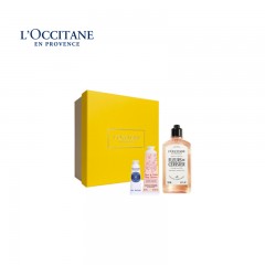 欧舒丹（L'OCCITANE）甜蜜樱花沐浴润手礼盒 正装套组2019-20