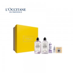 欧舒丹（L'OCCITANE）白色薰衣草沐浴润肤大小手皂5件套 OSD25061008