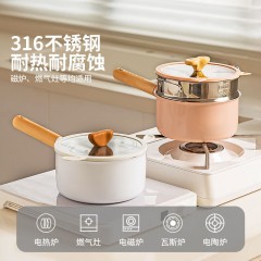 摩登主妇 蜡笔小新系列不锈钢奶锅 A5H9C5N09-8