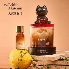 大英博物馆 巴斯特系列柿柿如意晶石香薰灯礼盒 1004317