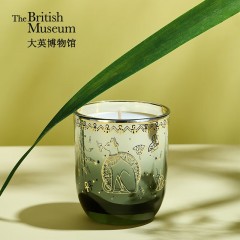 大英博物馆 盖亚安德森猫系列香氛单支香薰蜡烛 -夏夜竹风 1002900
