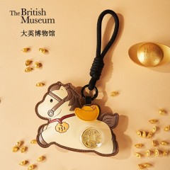 大英博物馆 马年系列时来运转小马钥匙扣挂件 1004288