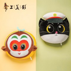 上美影 孙悟空毛绒靠垫/黑猫警长毛绒靠垫