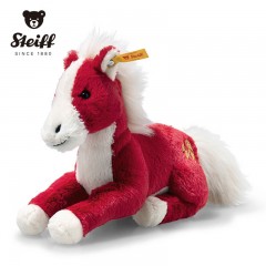 史戴芙（Steiff) 好朋友系列-生肖马年红色 18cm
