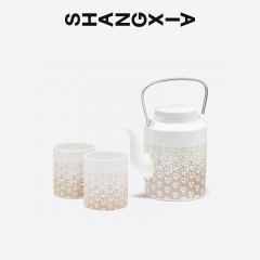 上下（SHANG XIA）满意高温白瓷茶具 FH0317W301M09000N