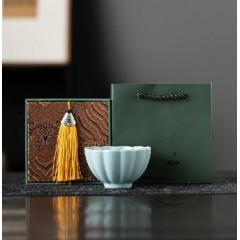 宏裕 汝窑开片·单杯礼盒 JHY-CJ-194