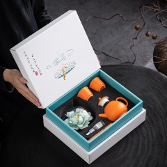 宏裕  非遗牡丹小资6头茶壶礼盒套装 JHY-CJ-167