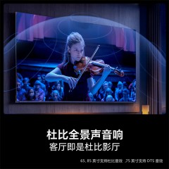 海信（Hisense）  85英寸4K超清电视机 85XP3CE