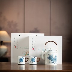 宏裕 花影问茶提梁壶2杯礼盒套装 JHY-CJ-220