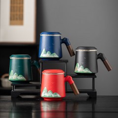 宏裕  手画江山办公茶杯 JHY-CJ-189