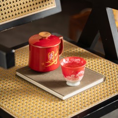 宏裕  福禄寿喜财1号冰花主人杯+办公杯礼盒套装 JHY-CJ-218-1号
