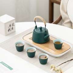 宏裕  默茶5头提梁壶4杯礼盒套装 JHY-CJ-162