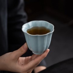 宏裕  非遗栀子对杯花艺礼盒套装 JHY-CJ-168