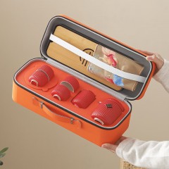 宏裕 纳福商务10头茶盘旅行套装 JHY-CJ-111