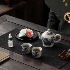 宏裕 非遗丽江山5头茶壶礼盒套装 JHY-CJ-170
