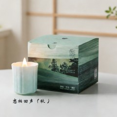 宏裕  四季花香植萃香薰蜡烛杯浪漫香氛居家彩盒套装 HYXQ1096